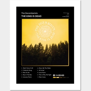 The Decemberists - The King Is Dead Tracklist Album Posters and Art